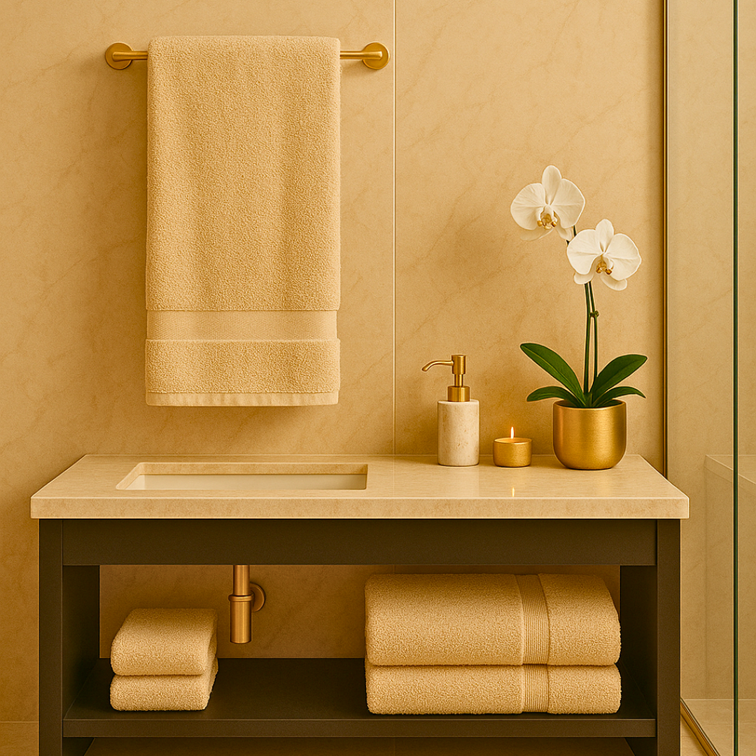 Caramel Luxe — Adult Towel (70×140 CM)