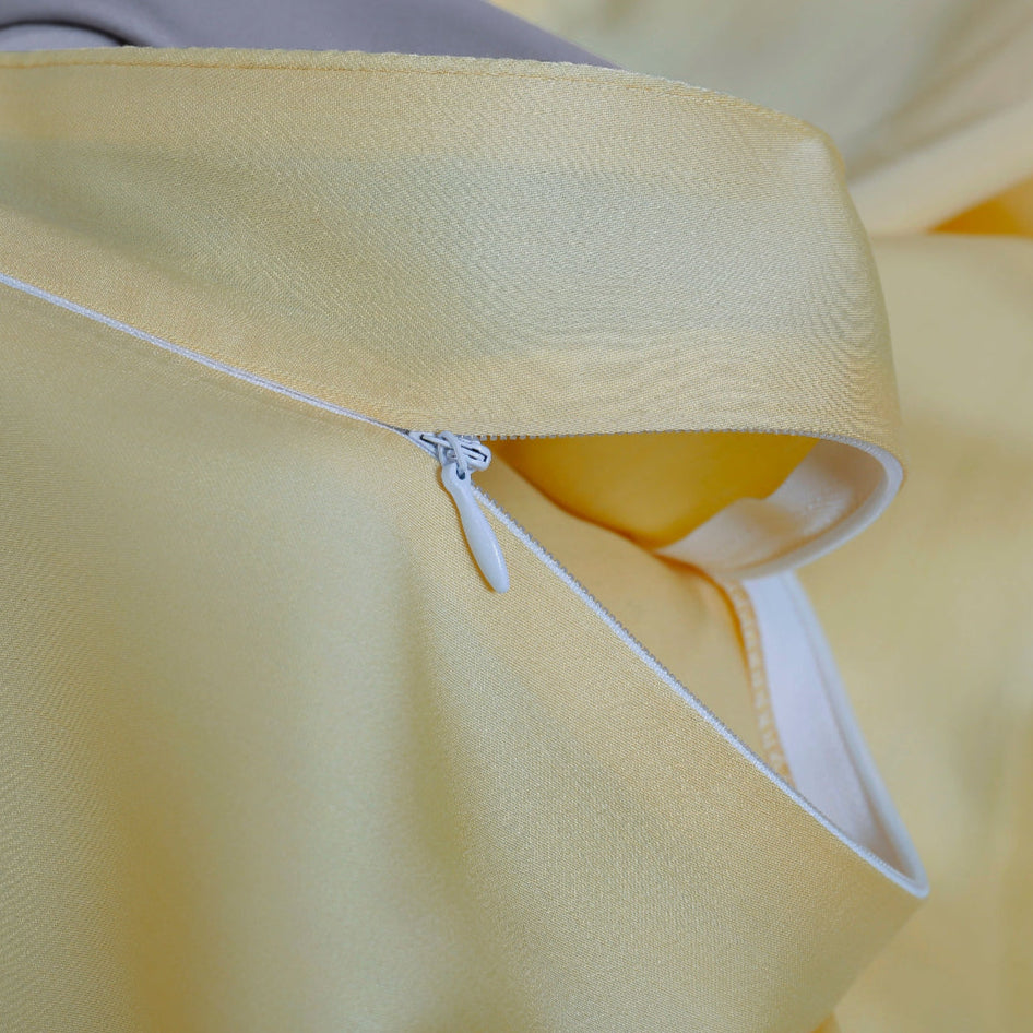 TENCEL™ Lyocell Urban Grey + Yellow