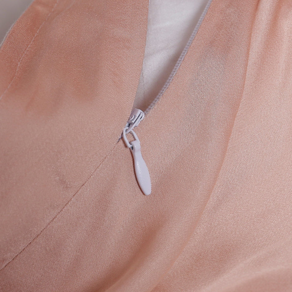 Bamboo – Light Grey + Camel Pink