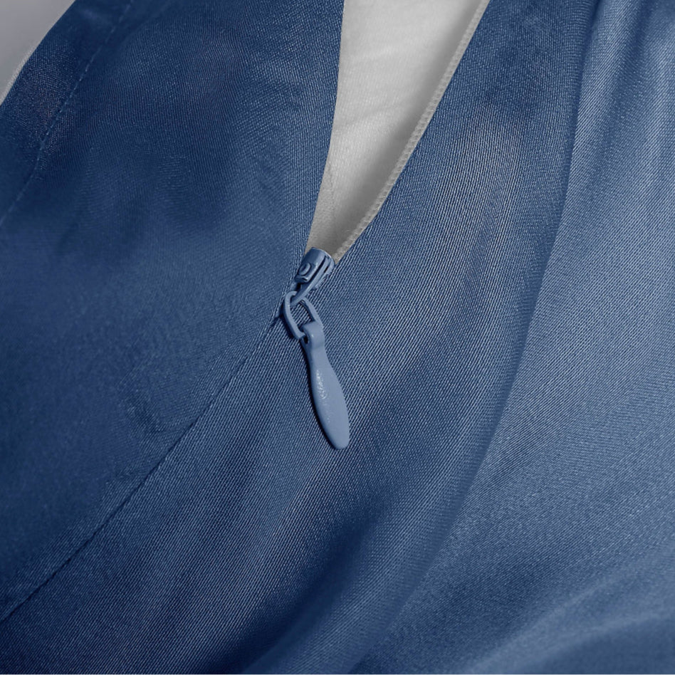 Bamboo – Silver Grey + Indigo Blue