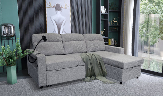 Aurora Grey removable covers close-up