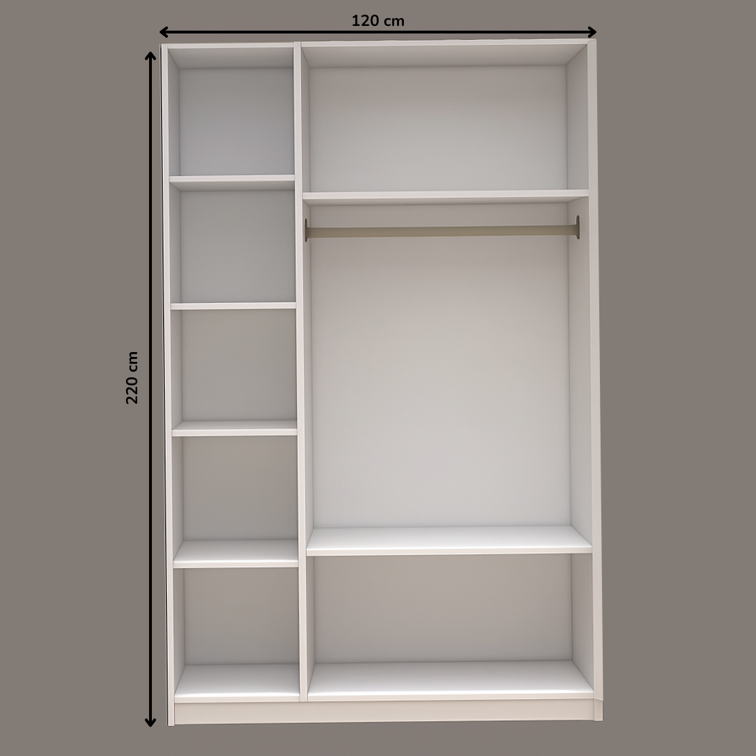 3 Door Wardrobe