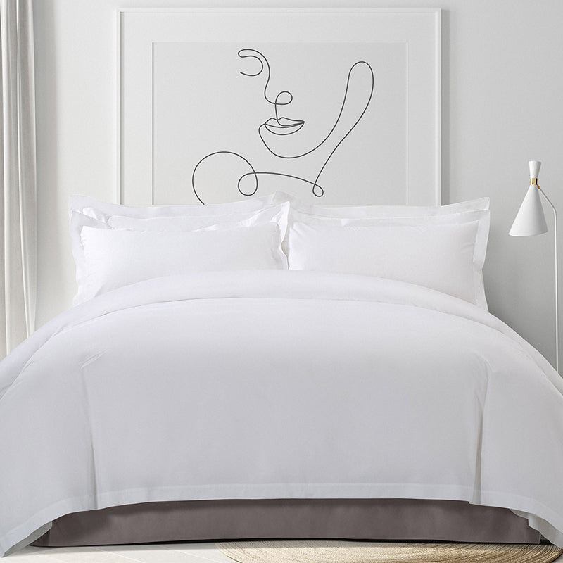 BED SHEET WHITE 350TC