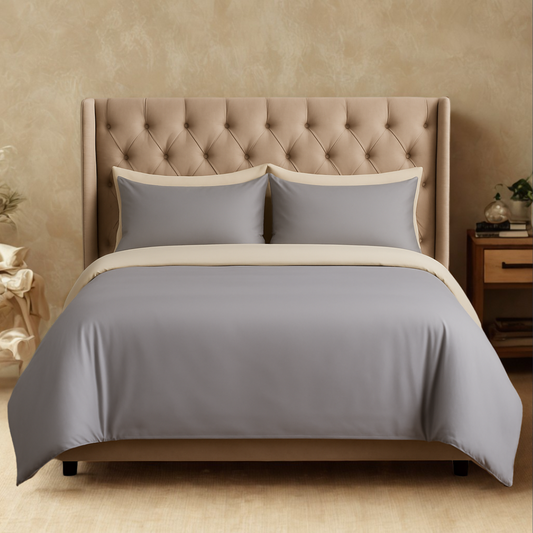 TENCEL™ Lyocell Urban Grey + Beige