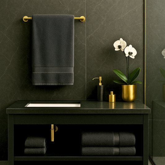 Charcoal Grey — Adult Towel (70×140 CM)