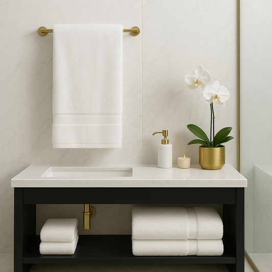 White — Adult Towel (70×140 CM) - 600G