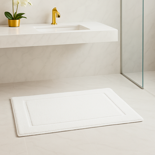 White — Bath Mat (50×80 CM)