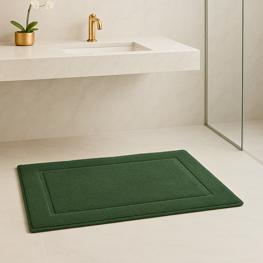 Moss Green — Bath Mat (50×80 CM)