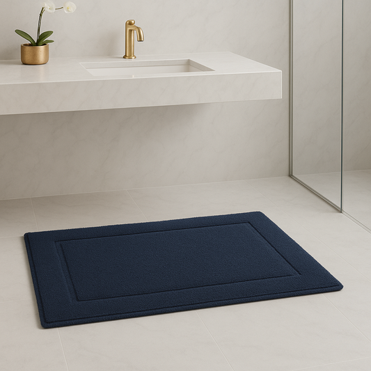 Navy Blue — Bath Mat (50×80 CM)