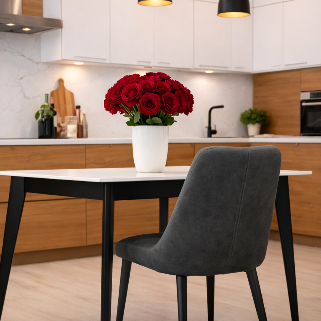 AURORA (Wood • White) - Raven/ Cocoa