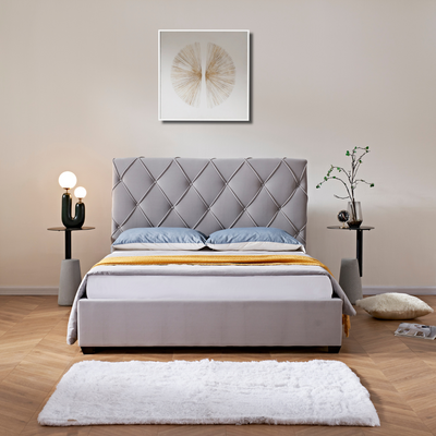 Double / Velvet Light Grey