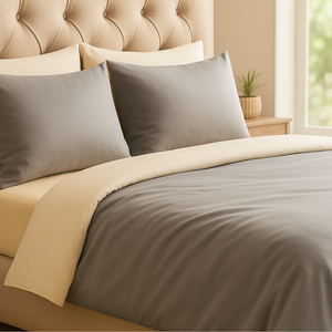 TENCEL™ Lyocell Urban Grey + Beige