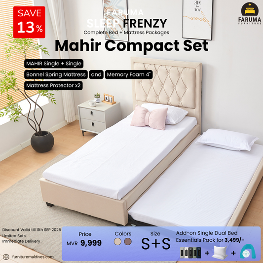 Mahir Compact Trundle