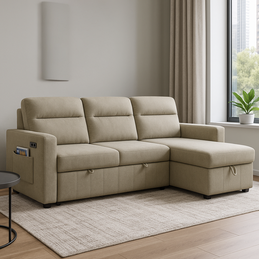 Sofa Bed - Basso Beige