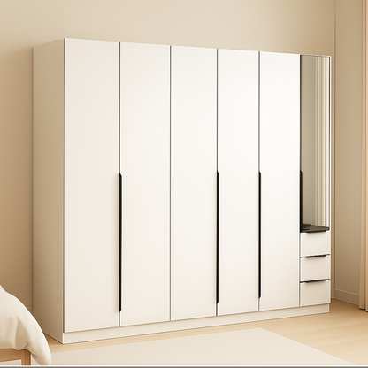 6 Door Mirror Wardrobe