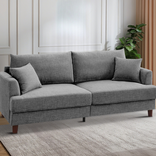 Olivo Grey Sofa modern 3-seater – Faruma Furniture Maldives